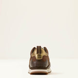 Ariat Ranch Runner Trainer | Women's Aged Tan & Luxe Espresso Croc Print Casual Sneaker