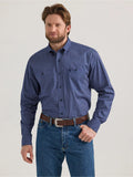 Wrangler George Strait Long Sleeve Button Down One Pocket Shirt
