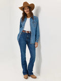 Wrangler - Women's Wrangler Retro® Bailey High Rise Bootcut Jean 112352982