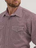 Wrangler Men's Long Sleeve Western Snap Shirt