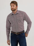 Wrangler Men's Long Sleeve Western Snap Shirt