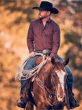 Wrangler Men's Cody Johnson One Pocket Button Down Shirt