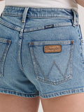 Women's Wrangler Retro® Mae Mid Rise Shorts - Monroe Wash Denim Cutoffs