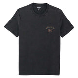 Wrangler graphic t-shirt in jet black featuring classic branding, perfect for versatile styling.