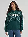 Women's Wrangler Painted Geo Graphic Hoodie 112385404