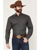 Cinch Mens L/S Modern Fit Shirt in Navy Print MTW1347167