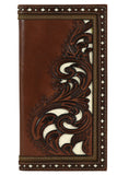 Justin Men's Rodeo Tooling Wallet Money Clip