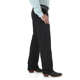 WRANGLER - Men's Flat Front Relaxed Casual Pant #96BK