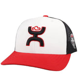 Hooey University Of New Mexico White/Black Hat