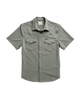 TECOVAS Men's Performance Western Short Sleeve Pearl Snap L