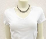 Handmade Navajo-Style 2-Strand Western Bead Necklace - 16" to 21"