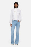 7 For All Mankind Ultra High Rise Wide leg jeans Indigo Bloom