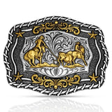 Montana Silversmiths The Roundup Team Roper Buckle