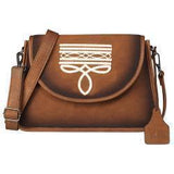 Angel Ranch Maeve Cinnamon Boot Stitch Crossbody Bag