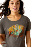 Ariat Buckle Up Cactus Short Sleeve T-Shirt