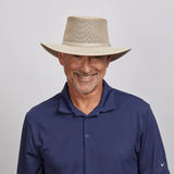American Hat Makers Cabana Breathable Wide Brim Sun Hat