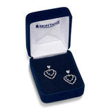 Heart Grows Crystal Earrings ER5797