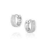 Laredo Sun Crystal Hoop Earrings ER6623