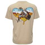 Hooey "Buffalo Heart" Tan w/Heart Logo T-shirt HT1786TN