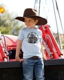 Cinch Toddler Boys' "Raised on the Farm" Muddy Tractor Graphic Tee | 2T–4T