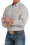 Cinch - Mens Long Sleeve Plaid Western Shirt featuring a button-down design and stylish plaid pattern.