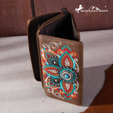 Montana West Embroidered Tribal Mandala Collection Wallet
