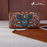Montana West Embroidered Tribal Mandala Collection Wallet