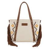 Wrangler Aztec Embroidered ToteCrossbody Bag