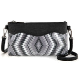 Montana West Tooled Aztec Collection Crossbody/Clutch