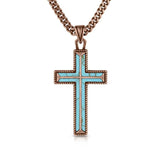 Eternal Life Cross Necklace