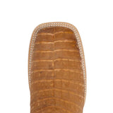 R. Watson Men's Sueded Saddle Caiman Belly Boot RW2504-2