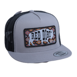 Red Dirt Hat Co. Great White Buffalo trucker cap RDHC-96