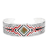 Montana Silversmiths Southwest Aura American Made Cuff Bracelet