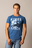 Kimes Ranch Runaway T Shirt - Faded Denim