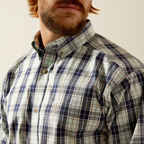 Ariat Mens Pro Curtis Long Sleeve Shirt Navy