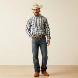 Ariat Mens Pro Curtis Long Sleeve Shirt Navy