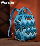 Wrangler Aztec Printed Callie Backpack - Jean