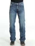 Cinch Mens White Label 045 Performance Jean - Medium Stone showcasing stylish medium stonewash with upgraded features.