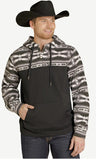 Rock & Roll Mens Aztec Block Hoodie