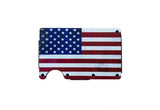 3D Mens Money Clip American Flag Multicolor