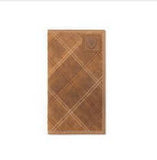 Ariat Rodeo Cross Stitch Patch Medium Brown