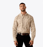 Ariat Mens Trevon Long Sleeve Snap Shirt Classic Fit