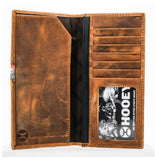 Hooey "Hooey Original " Rodeo Wallet Tan w/Sunset Serape Print