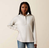 Ariat Womens Breeze Logo 1/2 Zip Sweatshirt