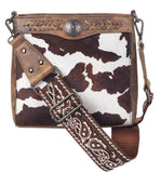 Nocona Jessi Ray Cow Print Concealed Carry Tote