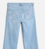 7 For All Mankind Ultra High Rise Wide leg jeans Indigo Bloom