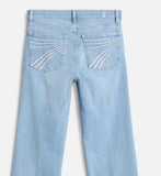 7 For All Mankind Ultra High Rise Wide leg jeans Indigo Bloom