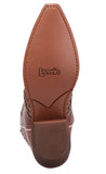 Laredo Ladies Red Coyote Creek Snip Western Boot