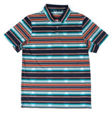Hooey Men's Striped Aztec Multicolor Polo
