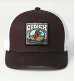 Cinch Men's 'Be Legendary' Mesh Ball Cap showcasing bold logo and inspirational design.
